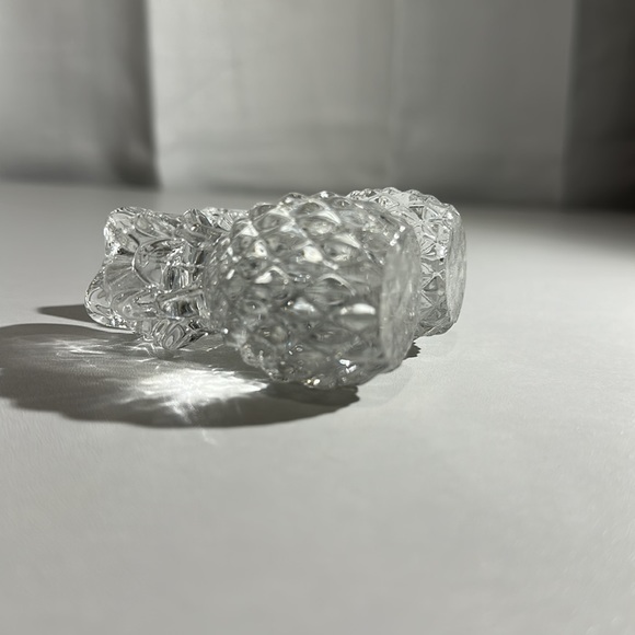 Unique Williams - Sonoma Glass Pineapple Candle Holders Set of 2 - Picture 6 of 8